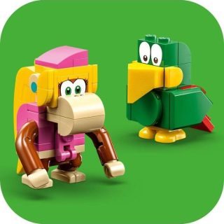 ® Super Mario™ Dixie Kong'un Orman Konseri Ek Macera Seti 71421 - Oyuncak Yapım Seti (174 Parça) - Görsel 5