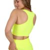 Melanj Kadın Dikişsiz Günlük Spor Sütyeni, Crop Top Büstiyer - Görsel 5